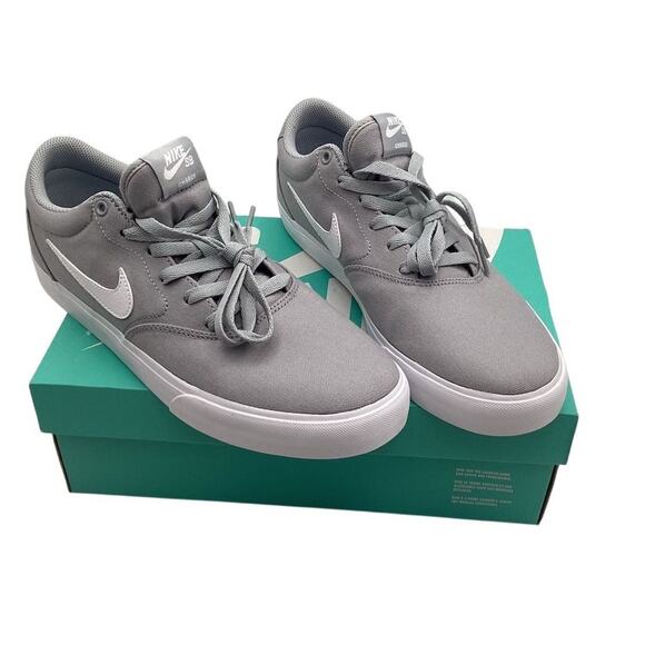 Nike SB Charge Canvas Men's Skate Shoes Gray Size 11.5 - Picture 1 of 9